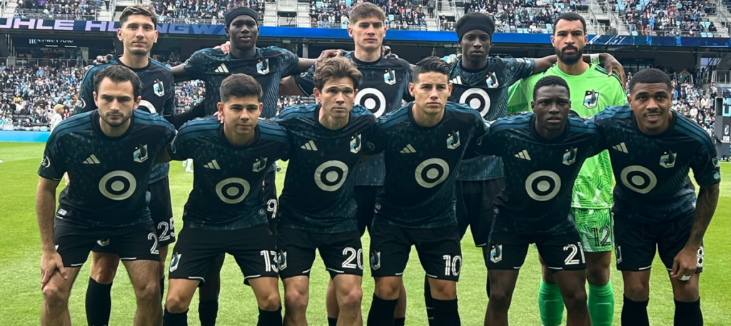James Rodriguez titularidad Minnesota United contra LAFC 2026.