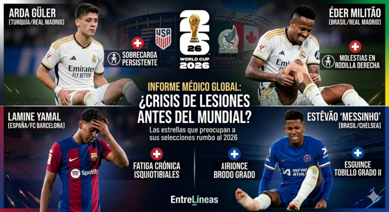 "Esta crisis de lesiones se suma a la ya confirmada [Baja de Xavi Simons], quien lamentablemente ya se despidió del torneo".