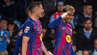 "La decepción de los jugadores del FC Barcelona tras el pitido final contra el Atlético. A pesar de la gran campaña liguera, la Champions League 2026 sigue siendo la asignatura pendiente del proyecto de Hansi Flick."